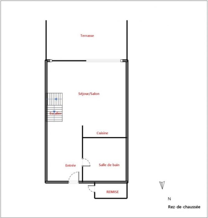 Duplex à vendre, 3 pièces - Neufchâtel-Hardelot 62152