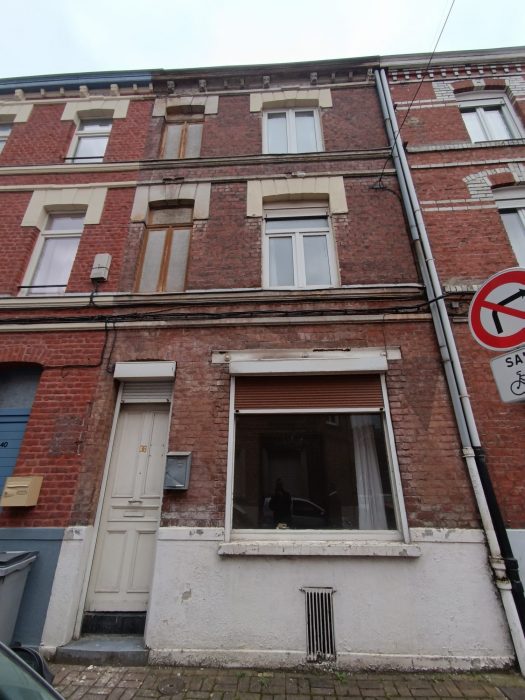 Maison mitoyenne 2 côtés à vendre, 3 pièces - Lille 59000