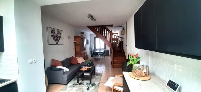 Maison mitoyenne 2 côtés à vendre, 4 pièces - Halluin 59250