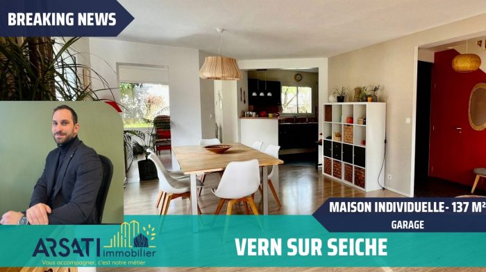 Vente Maison/Villa VERN-SUR-SEICHE 35770 Ille et Vilaine FRANCE