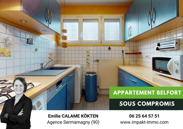 Appartement à vendre, 4 pièces - Belfort 90000