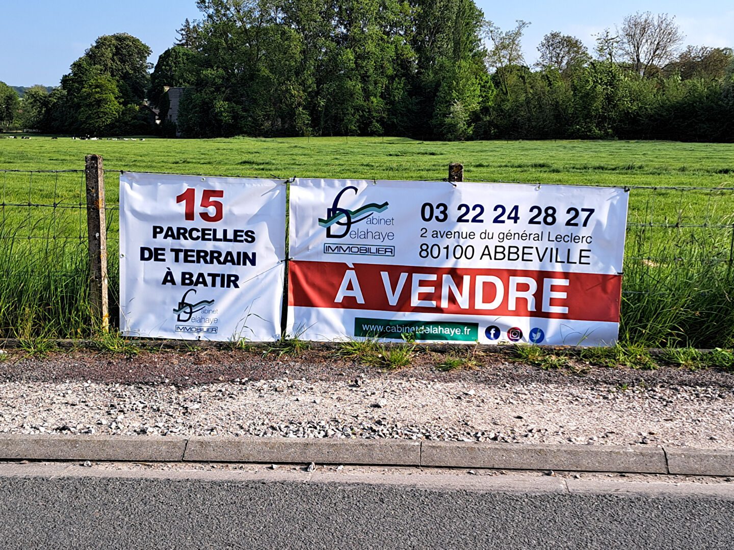 Vente Terrain CAOURS 80132 Somme FRANCE