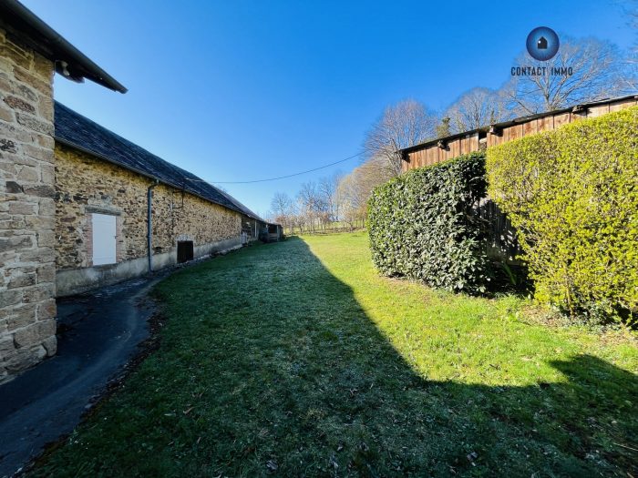 Maison ancienne à vendre, 3 pièces - Chamboulive 19450