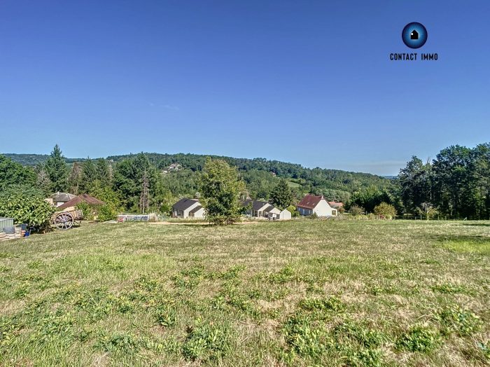 Terrain constructible à vendre, 1215 m² - Cublac 19520