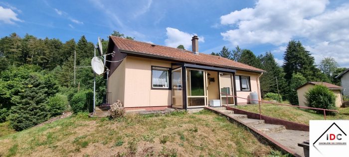 Maison plain-pied à vendre, 3 pièces - Sarrebourg 57400