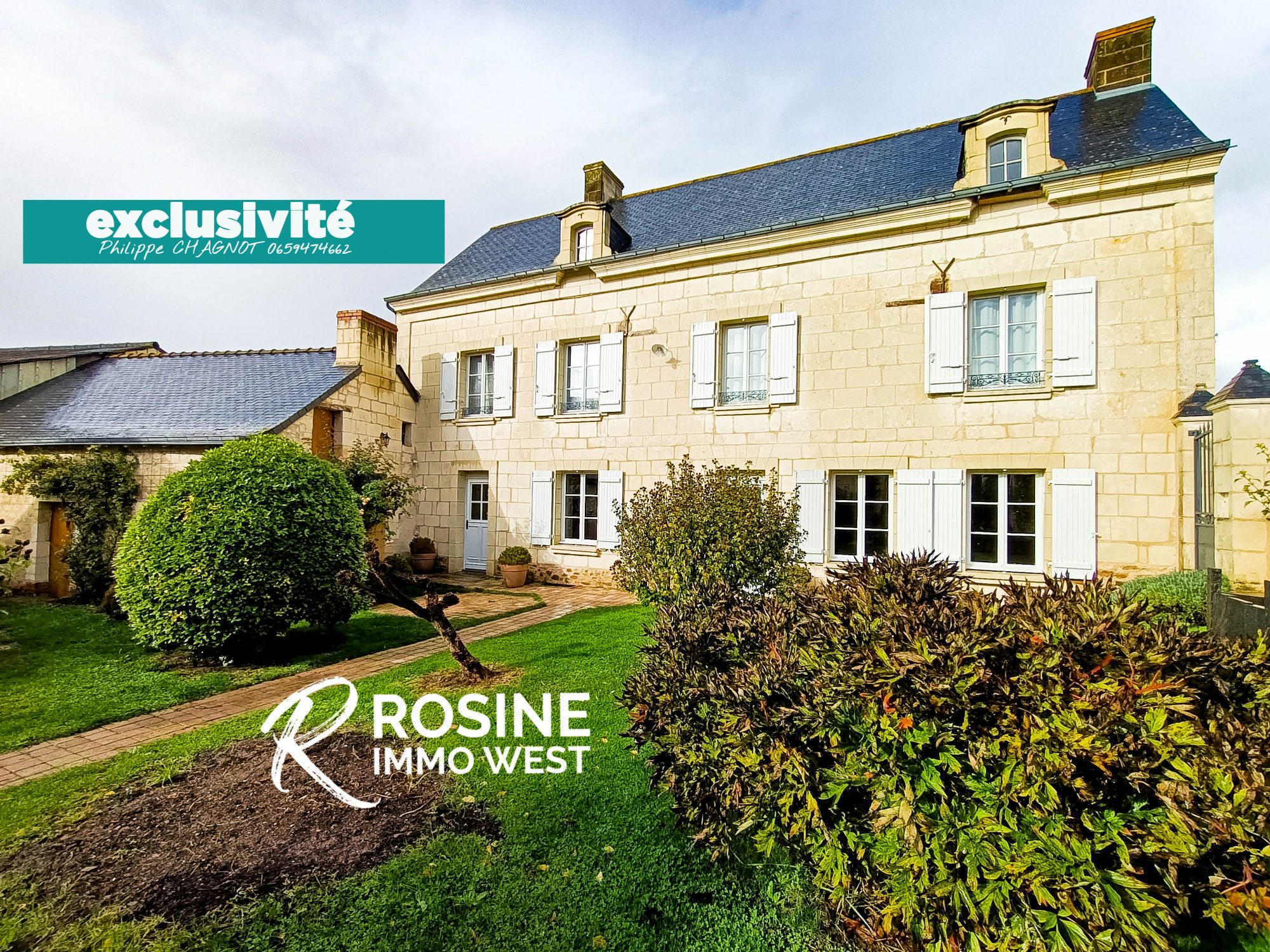 Vente Maison 228m² 8 Pièces à Gennes Val de Loire (49350) - Rosine Immo West