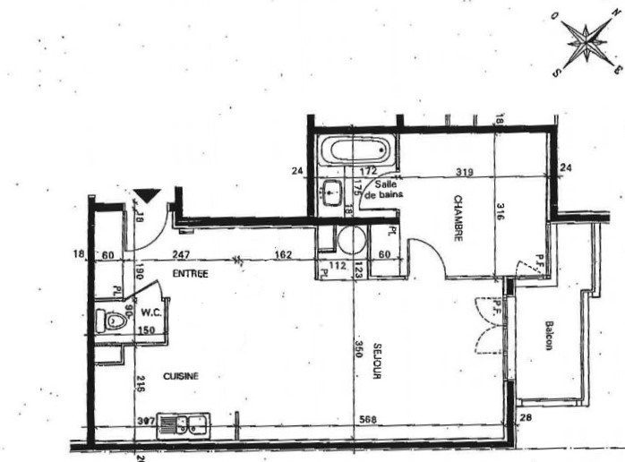 Appartement à vendre, 2 pièces - Boulogne-Billancourt 92100