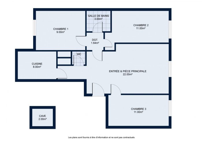 Appartement à vendre, 4 pièces - Paris 75013