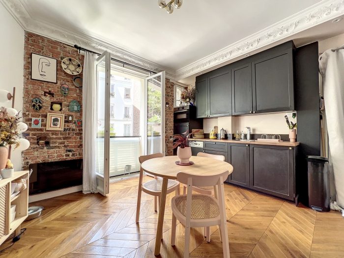 Appartement à vendre, 3 pièces - Paris 75018