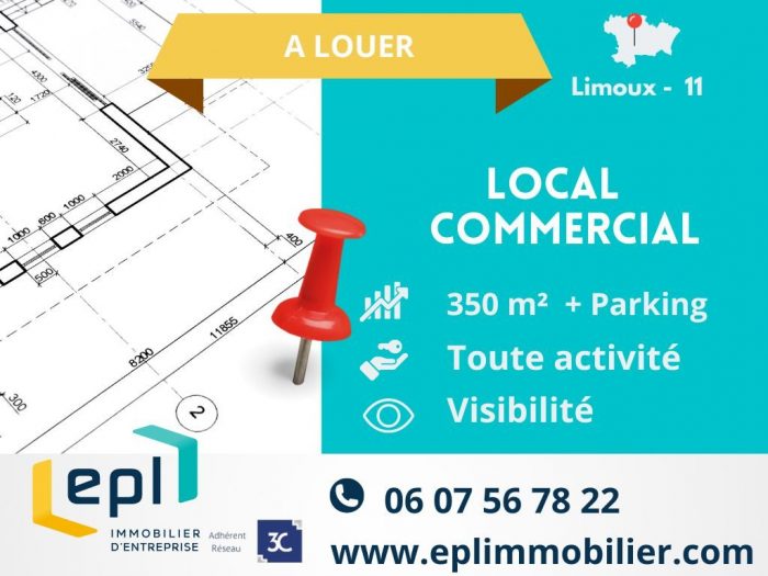 Location annuelle Bureau/Local LIMOUX 11300 Aude FRANCE
