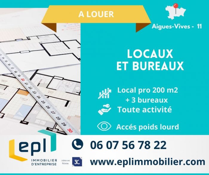 Location annuelle Bureau/Local CARCASSONNE 11000 Aude FRANCE