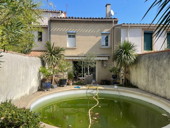 Maison mitoyenne 2 côtés à vendre, 4 pièces - Carcassonne 11000