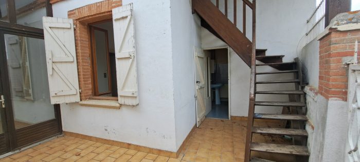 Maison mitoyenne 1 côté à vendre, 5 pièces - Rieumes 31370