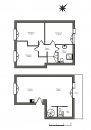  Appartement 73 m² Montreuil  4 pièces