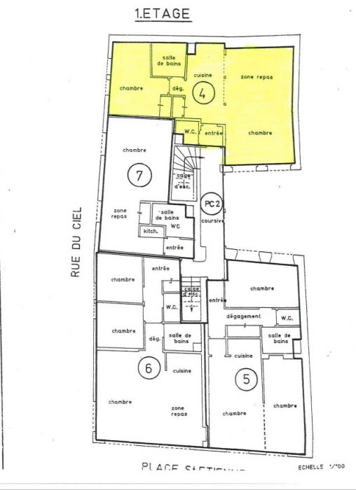 Appartement à vendre, 2 pièces - Strasbourg 67000