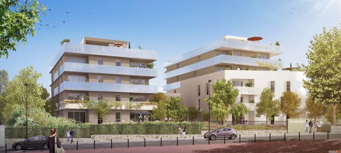 T4 en duplex de 107m2 avec sa terrasse de 40m2, son balcon de 36m2 et garage double en sous-sol- Marseille 13009