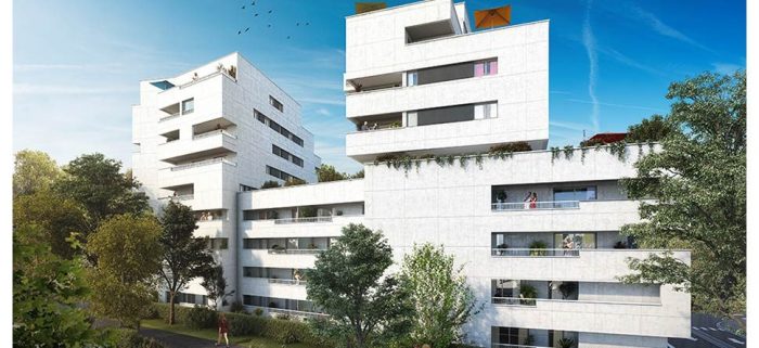 T2 de 41,31 m² avec Jardin de 13,97 m², Loggia de 13,27 m² et Parking privatif - Marseille 8ème