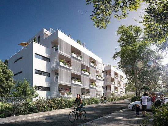 Charmant T2 de 46,40 m² avec terrasse de 11 m² et parking privatif - Marseille 13008