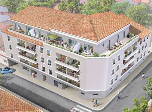 Superbe T3 de 60,10 m² avec terrasse et parking privatif - TOULON 83000