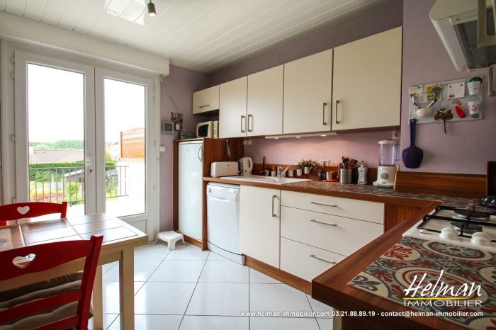 Maison mitoyenne 2 côtés à louer, 4 pièces - Arques 62510