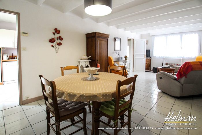 Semi-detached house 2 sides for sale, 4 rooms - Arques 62510