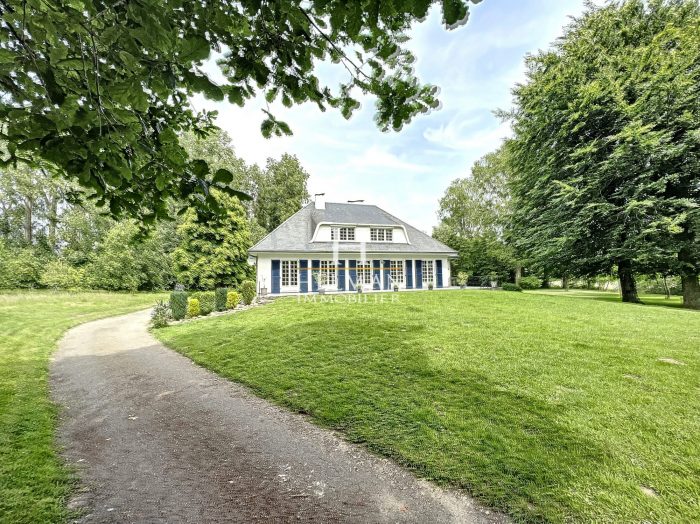 Photo Maison d'architecte sur 1,8 hectares avec verger, étang et accès à la Lys à Coyecques image 7/16