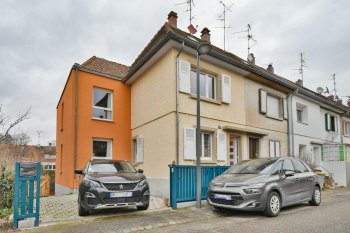 Maison mitoyenne 1 côté à vendre, 4 pièces - Strasbourg 67100