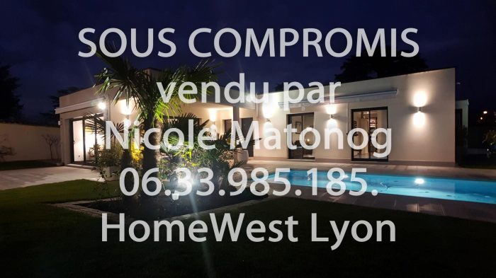 Maison plain-pied à vendre, 5 pièces - Collonges-au-Mont-d'Or 69660