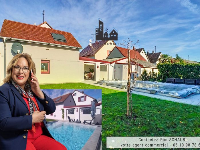 Bien d'Exception à Village-Neuf: Maison Principale F5 avec piscine+ Maisonnette  Duplex independante F2