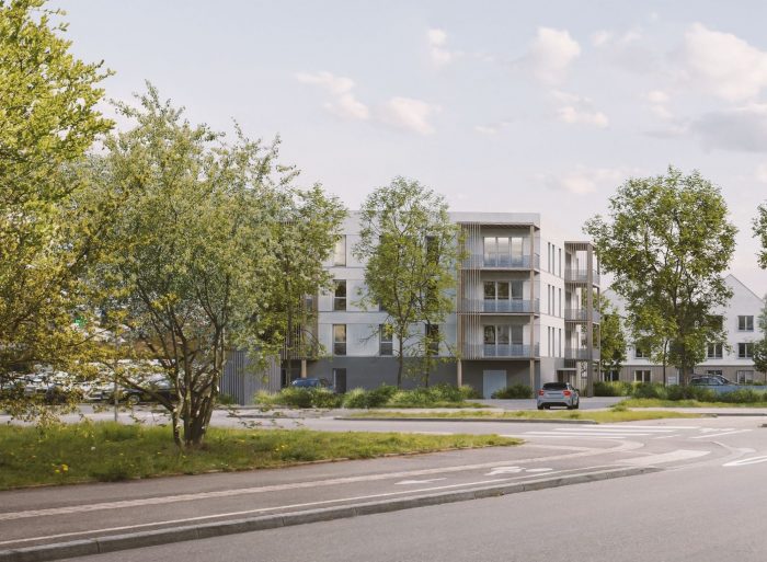 Programme Neuf - Appartement 3 Pièces avec Balcon et Parking -Proche Centre Ville Strasbourg