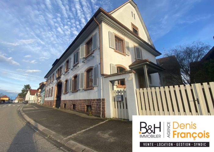 Maison ancienne à vendre, 6 pièces - Herbsheim 67230