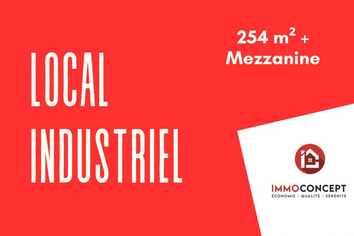 Local industriel à vendre, 254 m² - Le Pontet 84130