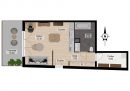 40 m² 1 pièces Appartement Thionville  