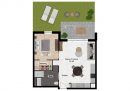1 pièces 47 m²  Appartement Hettange-Grande 