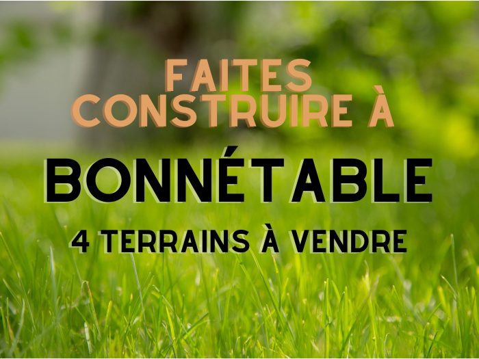 Vente Terrain BONNETABLE 72110 Sarthe FRANCE