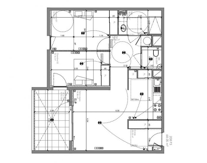 Apartamento en venta, 3 habitaciones - Nîmes 30000