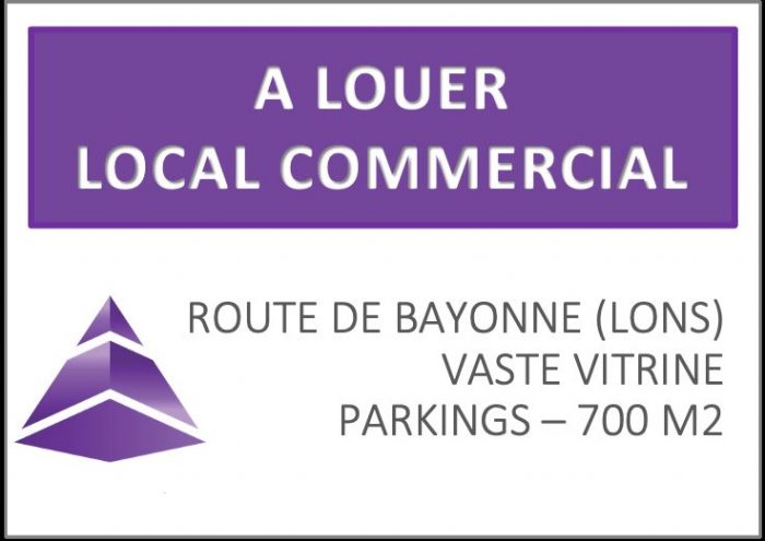Location annuelle Bureau/Local LONS 64140 Pyrenes Atlantiques FRANCE