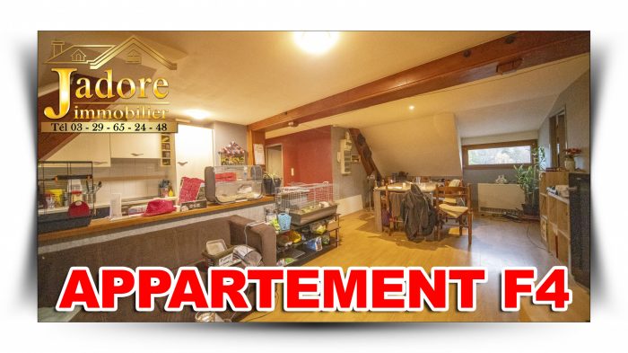 Appartement à vendre, 4 pièces - Fraize 88230