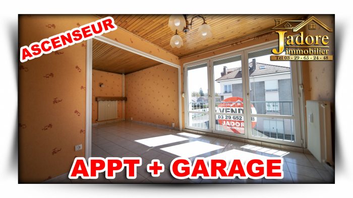 Appartement à vendre, 3 pièces - Saint-Dié-des-Vosges 88100