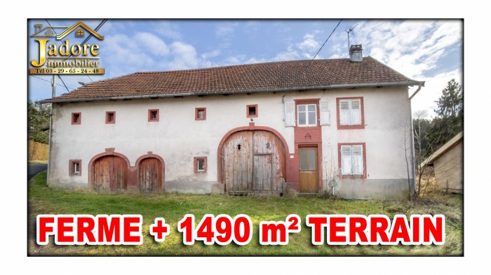 Maison à vendre, 4 pièces - Saint-Dié-des-Vosges 88100