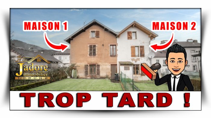 Maison à vendre, 10 pièces - Saint-Dié-des-Vosges 88100