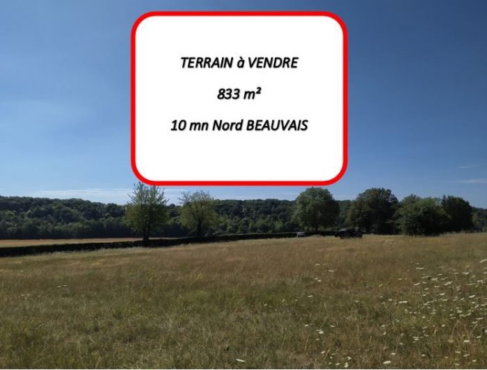 Terrain constructible à vendre, 08 a 33 ca - Verderel-lès-Sauqueuse 60112