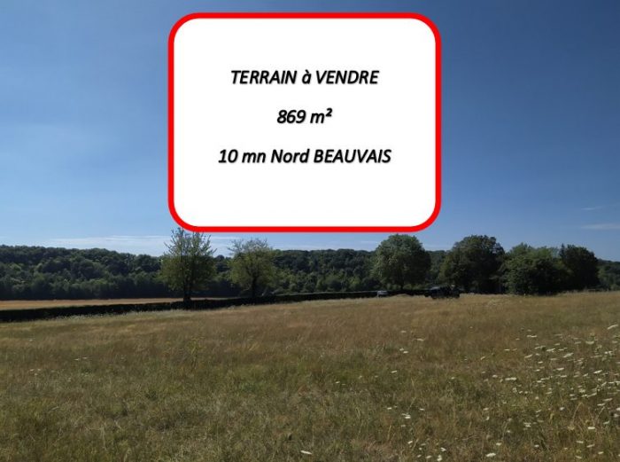 Terrain constructible à vendre, 08 a 69 ca - Verderel-lès-Sauqueuse 60112