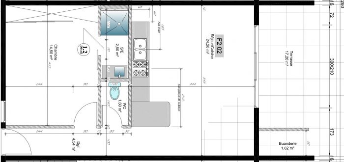 Appartement à vendre, 2 pièces - Nouméa 98800