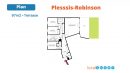  Appartement 97 m² Le Plessis-Robinson  4 pièces