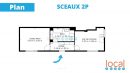  Appartement 32 m² 2 pièces Sceaux 