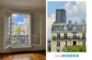  Appartement Paris  57 m² 3 pièces