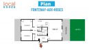  Appartement 84 m² Fontenay-aux-Roses  3 pièces