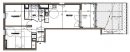  Appartement 60 m² 3 pièces Castelnau-le-Lez 