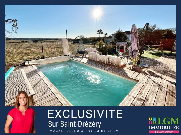 Villa à vendre, 5 pièces - Saint-Drézéry 34160